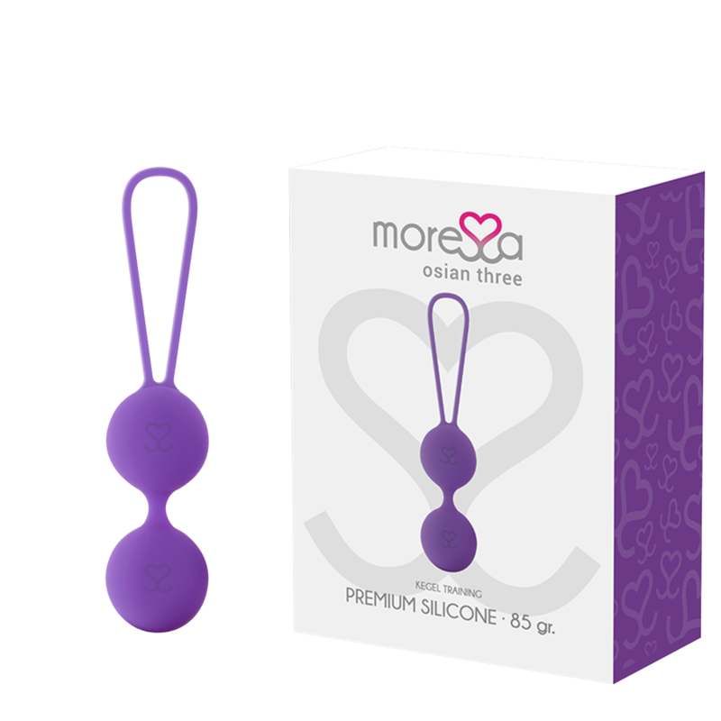 MORESSA - OSIAN THREE PREMIUM LILAC SILICONE - 53Xshop