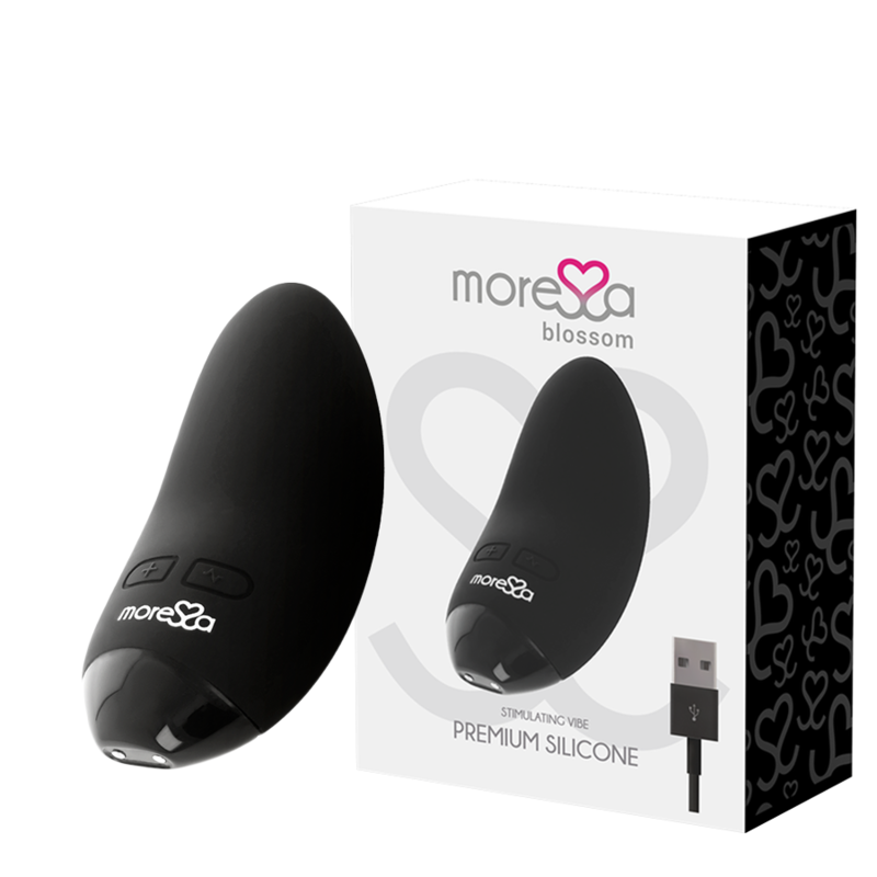 MORESSA - BLOSSOM BLACK VIBRATOR - 53Xshop