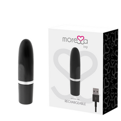 MORESSA - IVY VIBRATOR STIMULATOR TRAVEL BLACK - 53Xshop