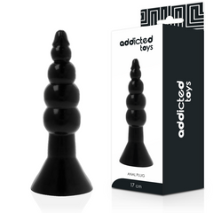 ADDICTED TOYS - ANAL PLUG 17 CM BLACK - 53Xshop