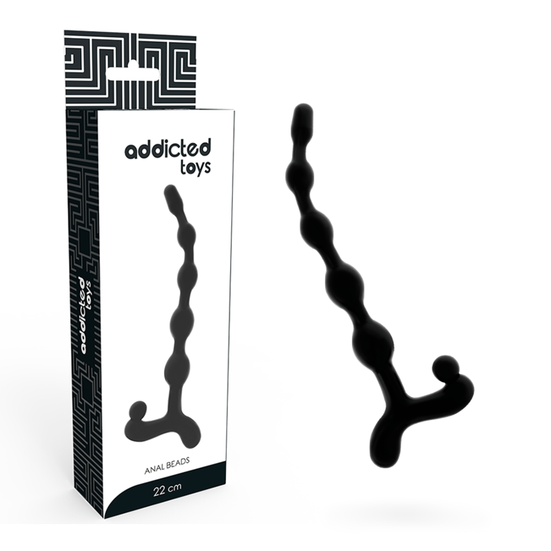 ADDICTED TOYS - ANAL BALLS 22 CM BLACK - 53Xshop