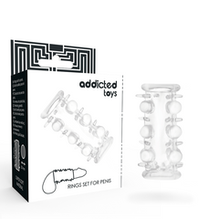 ADDICTED TOYS - PENIS SLEEVE CLEAR - 53Xshop