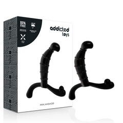 ADDICTED TOYS - PROSTATE ANAL PLEASURE BLACK - 53Xshop