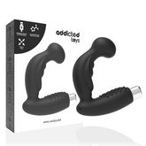 ADDICTED TOYS - PROSTATIC VIBRATOR RECHARGEABLE MODEL 3 - BLACK - 53Xshop