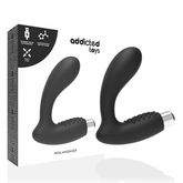 ADDICTED TOYS - PROSTATIC VIBRATOR RECHARGEABLE MODEL 5 - BLACK - 53Xshop