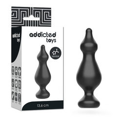ADDICTED TOYS - ANAL SEXUAL PLUG 13.6 CM BLACK - 53Xshop