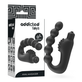 ADDICTED TOYS - ANAL MASSAGER PROSTATIC WITH VIBRATION - 53Xshop