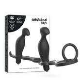 ADDICTED TOYS - ANAL PLUG WITH BLACK SILICONE RING 12 CM - 53Xshop