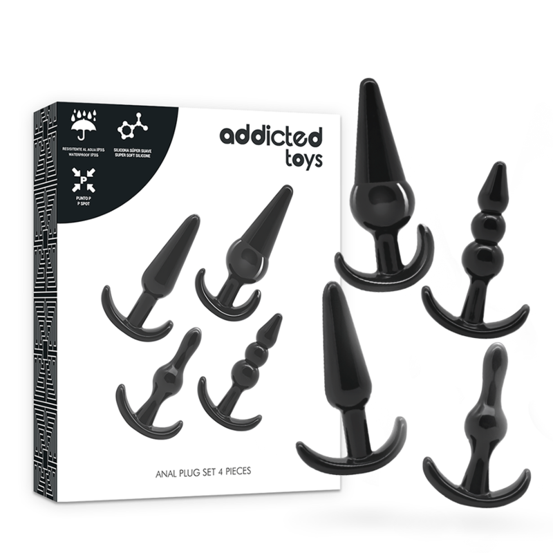 ADDICTED TOYS - SET 4 ANAL PLUGS - 53Xshop