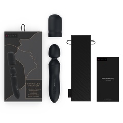 B SWISH - BTHRILLED VIBRATOR WAND PREMIUM BLACK