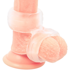 POWERING - SUPER FLEXIBLE AND RESISTANT DOUBLE PENIS RING PR09 CLEAR - 53Xshop