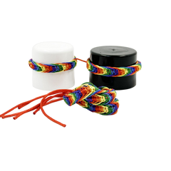 PRIDE - LGBT FLAG BRAIDED THREADS BRACELET