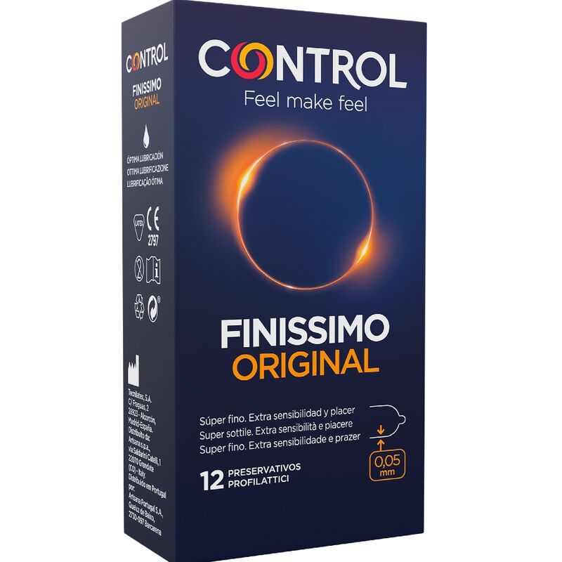 CONTROL - FINISSIMO CONDOMS 12 UNITS - 53Xshop