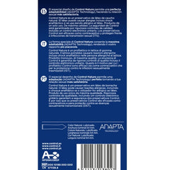 CONTROL - ADAPTA NATURE CONDOMS 6 UNITS - 53Xshop