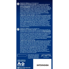 CONTROL - DUO NATURA 2-1 PRESERVATIVE + GEL 6 UNITS - 53Xshop