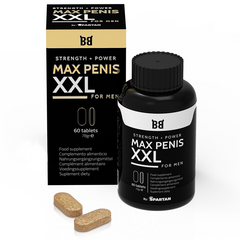 BLACK BULL - MAX PENIS XXL STRENGTH + POWER FOR MEN 60 TABLETS - 53Xshop