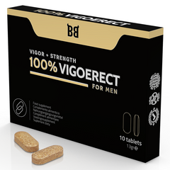 BLACK BULL - 100% VIGOERECT VIGOR + STRENGTH FOR MEN 10 TABLETS - 53Xshop