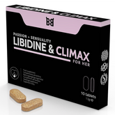 BLACK BULL - LIBIDINE & CLIMAX INCREASE L BIDO FOR WOMEN 10 CAPSULES - 53Xshop