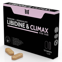 BLACK BULL - LIBIDINE & CLIMAX INCREASE L BIDO FOR WOMEN 10 CAPSULES - 53Xshop