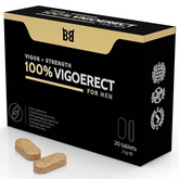 BLACK BULL - 100% VIGOERECT VIGOR + STRENGTH FOR MEN 20 TABLETS - 53Xshop
