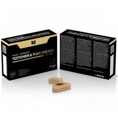 BLACK BULL - TESTOMEN & PURE ENERGY ENHANCER FOR MEN 20 CAPSULES - 53Xshop