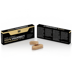 BLACK BULL - 100% VIGOERECT VIGOR + STRENGTH FOR MEN 4 TABLETS - 53Xshop