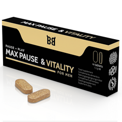 BLACK BULL - MAX PAUSE & VITALITY RETARDANT FOR MEN 4 CAPSULES - 53Xshop
