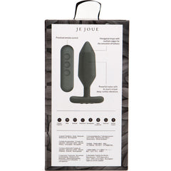 JE JOUE - ONYX ANAL PLUG VIBRATOR BLACK