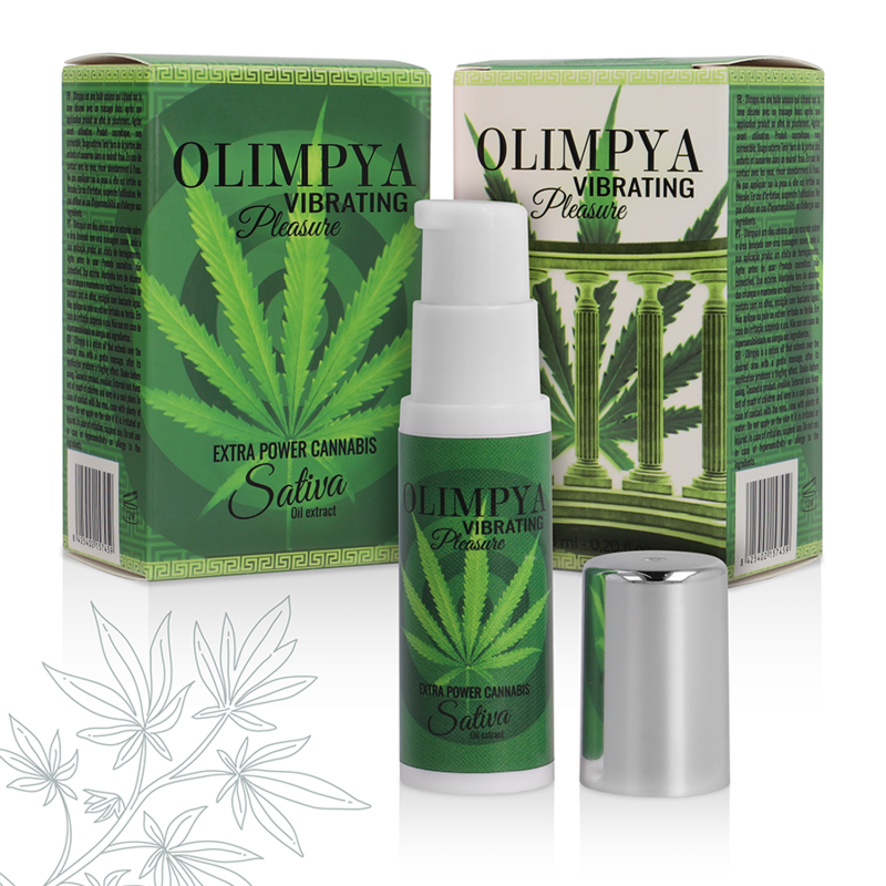 OLIMPYA - VIBRATING PLEASURE EXTRA SATIVA CANNABIS - 53Xshop