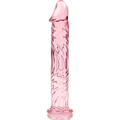 SÉRIE NEBULA PAR IBIZA - MODÈLE 12 GODE EN VERRE BOROSILICATE TRANSPARENT 17 CM -O- 3,5 CM