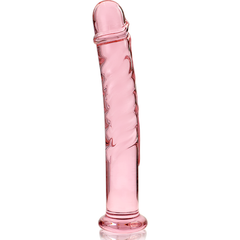 SÉRIE NEBULA PAR IBIZA - MODÈLE 16 GODE EN VERRE BOROSILICATE TRANSPARENT 18,5 CM -O- 3 CM