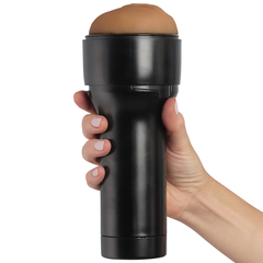 KIIROO - FEEL STROKER MASTURBATOR STIMULATOR - LIGHT BROWN - 53Xshop