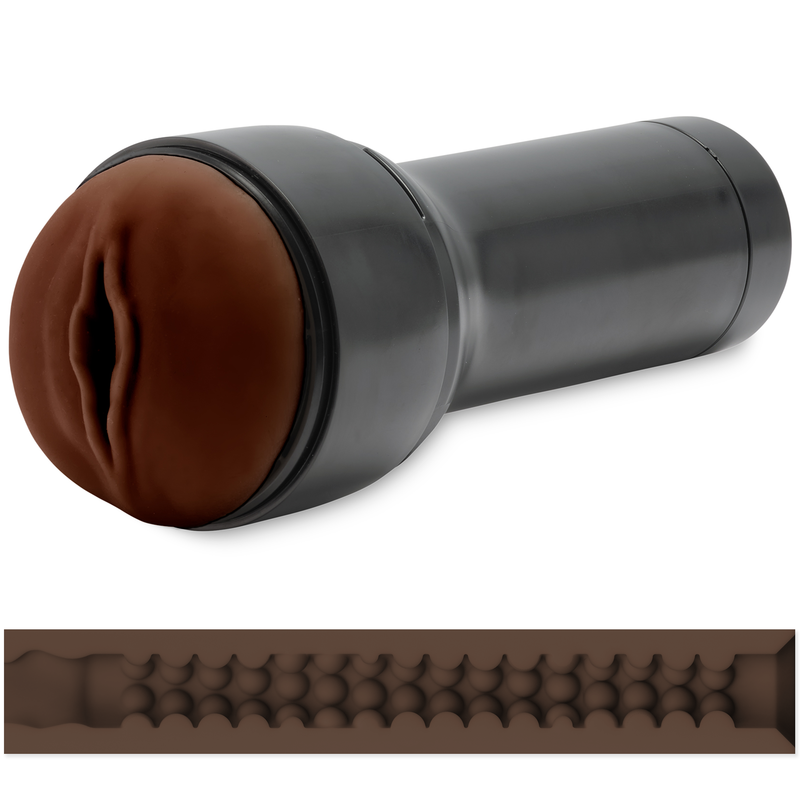 KIIROO - FEEL STROKER MASTURBATOR STIMULATOR - DARK BROWN - 53Xshop