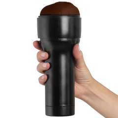KIIROO - FEEL STROKER MASTURBATOR STIMULATOR - DARK BROWN - 53Xshop