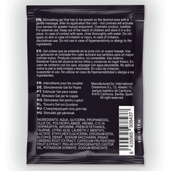 SPARTAN - MALE ENHANCER GEL HOT-COLD EFFECT 100% VEGAN 4ML