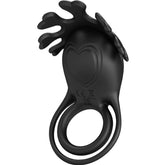 PRETTY LOVE - RUBEN VIBRATOR RING 7 VIBRATIONS BLACK SILICONE