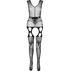 PASSION - ECO COLLECTION BODYSTOCKING ECO BS014 BLACK