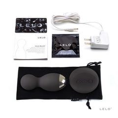 LELO - BADGE HULA BALLS BLACK - 53Xshop
