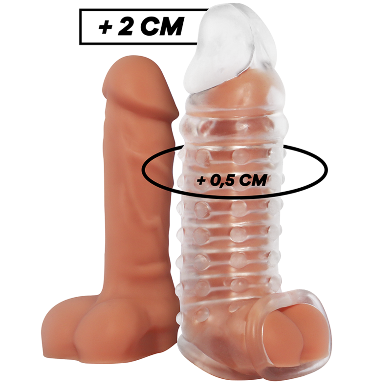 VIRILXL - PENIS EXTENSION AND SHEATH V11 TRANSPARENT - 53Xshop