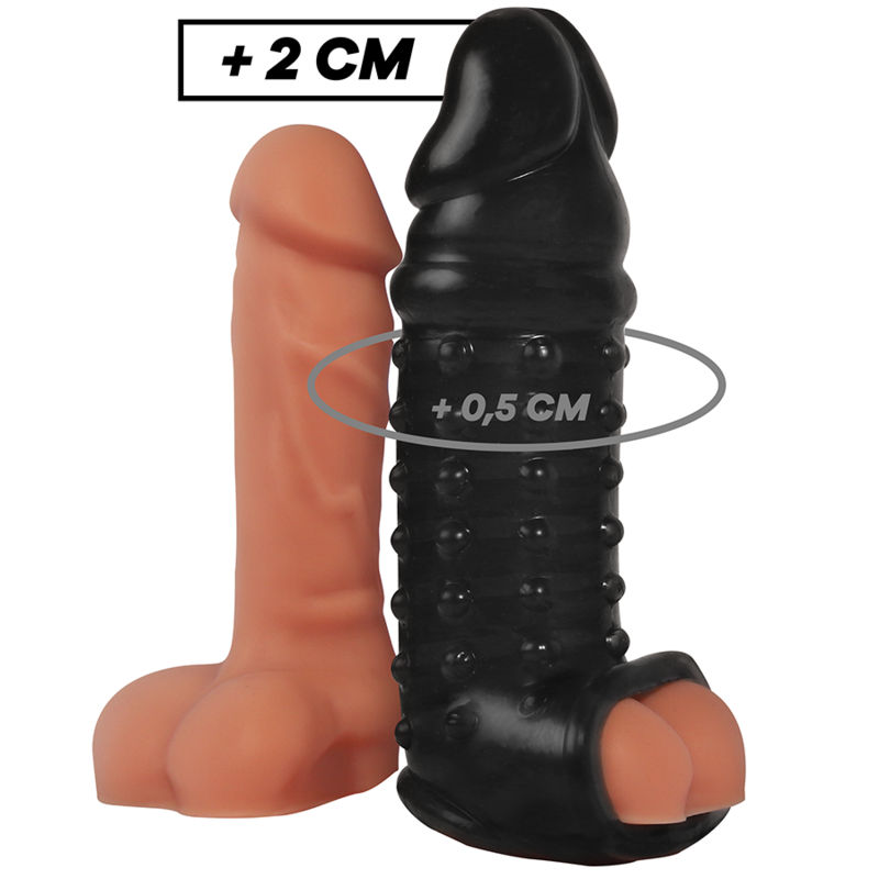 VIRILXL - PENIS EXTENSION AND SHEATH V11 BLACK - 53Xshop