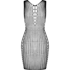 PASSION - BS097 BLACK BODYSTOCKING ONE SIZE