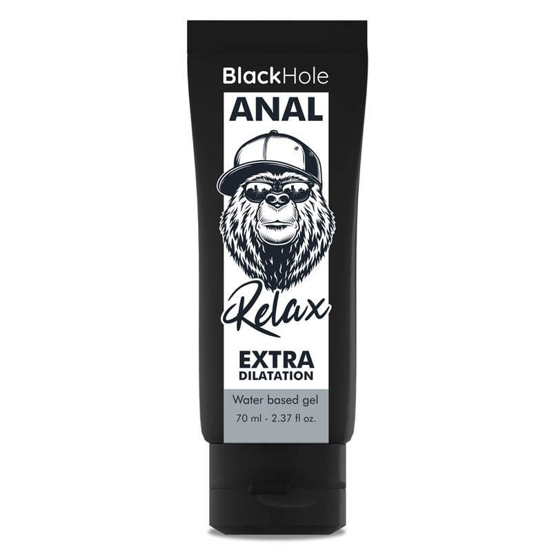 BLACK HOLE - WATER BASE GEL ANAL DILATION 70 ML - 53Xshop