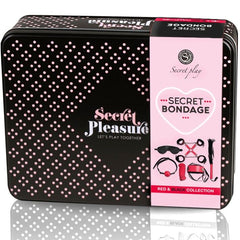SECRETPLAY - BDSM SET 6 PCS RED COLLECTION - 53Xshop