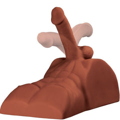 PDX PLUS - PERFECT RIDE MASTURBATOR PENIS AND ANUS BROWN