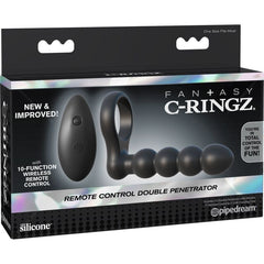 FANTASY C-RINGZ - REMOTE CONTROL DOUBLE PENETRATOR - 53Xshop