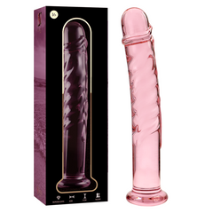 SÉRIE NEBULA PAR IBIZA - MODÈLE 16 GODE EN VERRE BOROSILICATE TRANSPARENT 18,5 CM -O- 3 CM