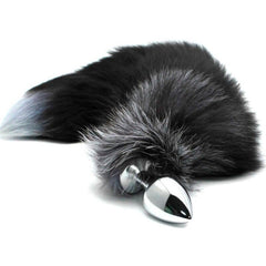ALIVE - ANAL PLEASURE PLUG METAL FOX TAIL SIZE M