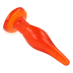 BAILE - RED SOFT TOUCH ANAL PLUG 14.2 CM - 53Xshop