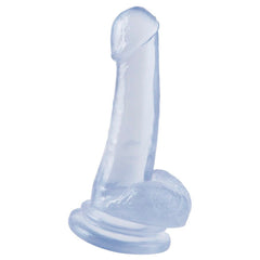 BASIX - GELATIN PENIS TRANSPARENT SUCTION 18 CM - 53Xshop