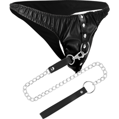 DARKNESS - SUBMISSION THONG WITH METAL CHAIN - 53Xshop
